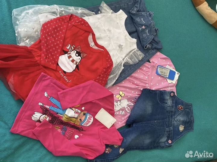 Вещи пакетом на девочку