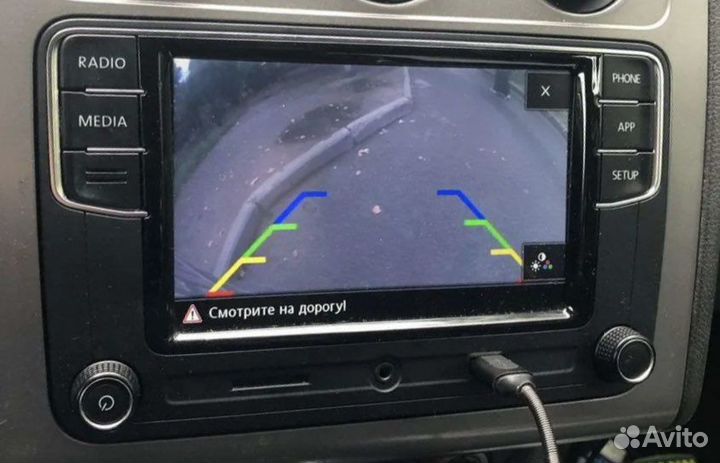 Штатная магнитола Volkswagen polo Jetta Skoda