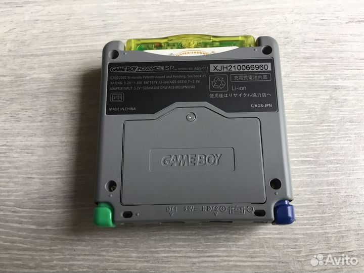 GameBoy Advance SP IPS экран type-c mod