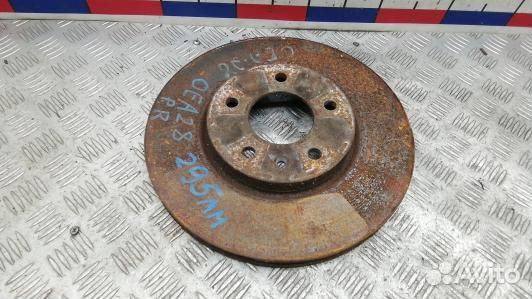 Диск тормозной передний chevrolet orlando (OEA28K6