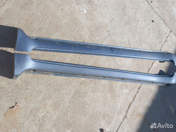 Накладки на пороги land cruiser 200