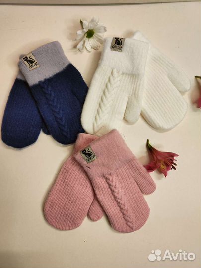 Варежки детские
