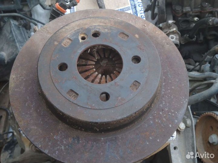 Тормозной диск Kia Rio 3 Solaris 1 задний