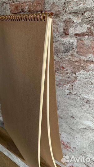 Блокнот ручной работы сосновая кость