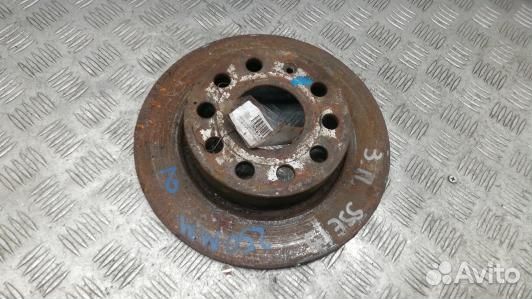 Диск тормозной задний skoda octavia A5 (SSE13LR01)