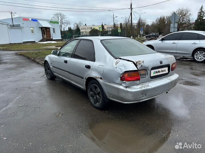 Honda Civic 1.5 AT, 1994, 250 000 км