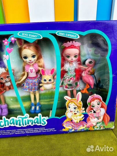 Enchantimals зайка Блисс Банни новый набор Blyss