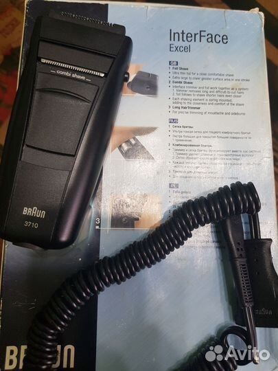 Бритва электрическая braun 3710