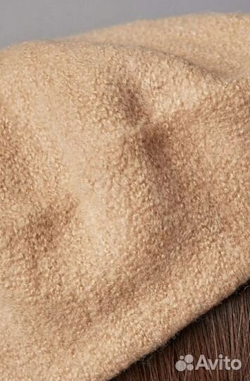 Берет беж из натуральных тканей