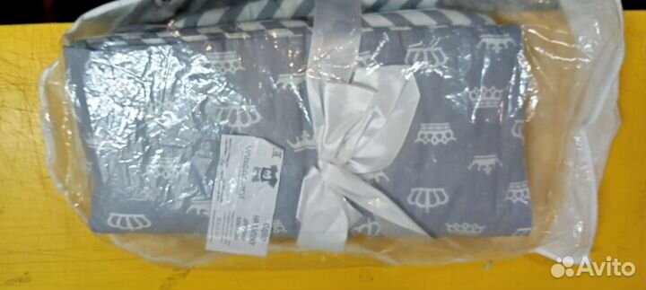 Одеяло на выписку бязь двухстороннее с лентой