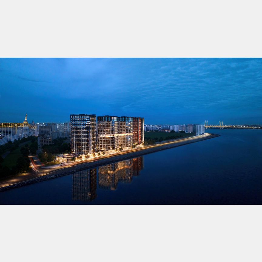 2-к. квартира, 57,5 м², 3/22 эт.