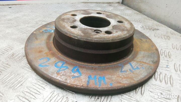 Диск тормозной задний mercedes benz C-class W203 р