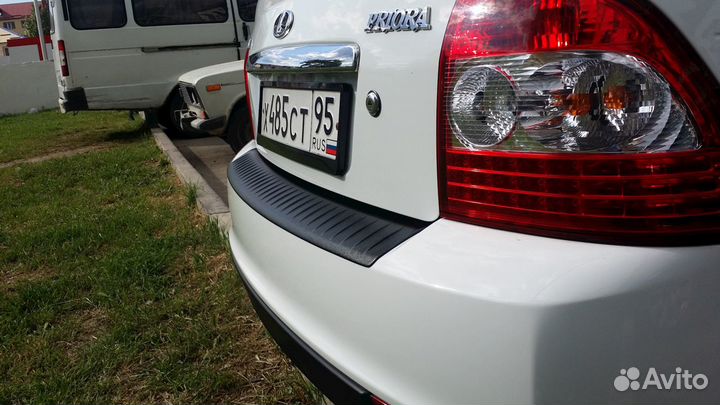 Накладка на задний бампер Ваз-lada