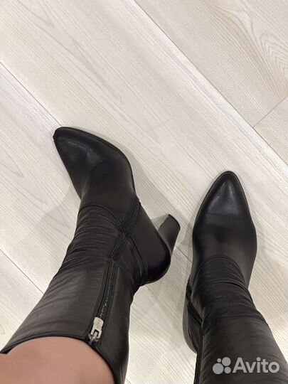 Зимние сапоги Giotto, натур. кожа и мех