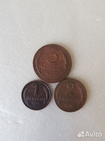 Монеты 1924 года
