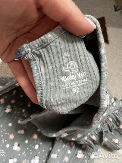 Костюм для девочки на лето 92