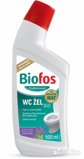 Гель для туалета Biofos 500мл, бутылка