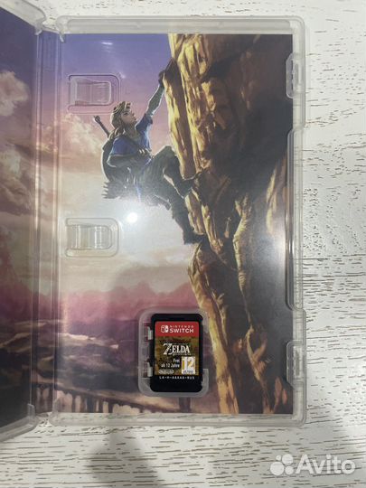 Игра the legend of zelda breath of the wild картри