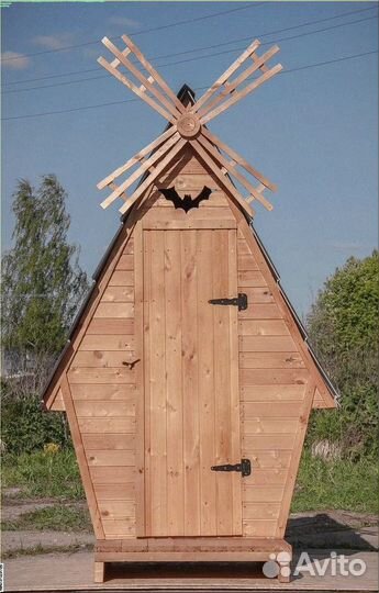 Дачный туалет с установкой Ш323