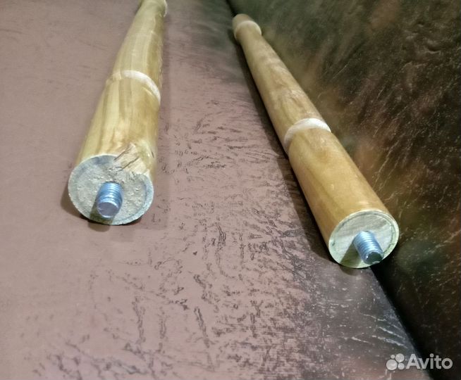 Ножки точёные, деревянные 2 штуки
