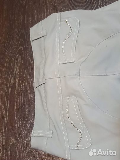 Бриджи для верховой езды с силиконовой леей