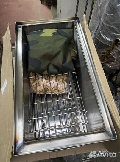 Коптильня для холодного и горячего копчения