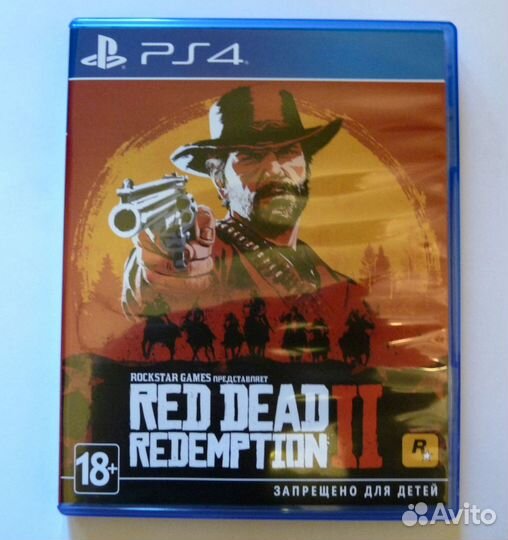 Red dead redemption 2 ps4 диск