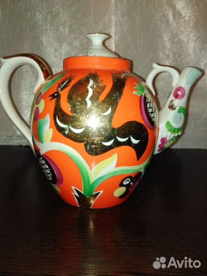 Чайник Дулево Золотой олень