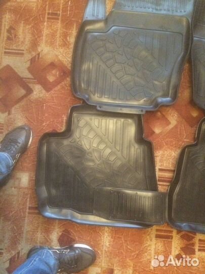 Автомобильные коврики резиновые ford mondeo 4