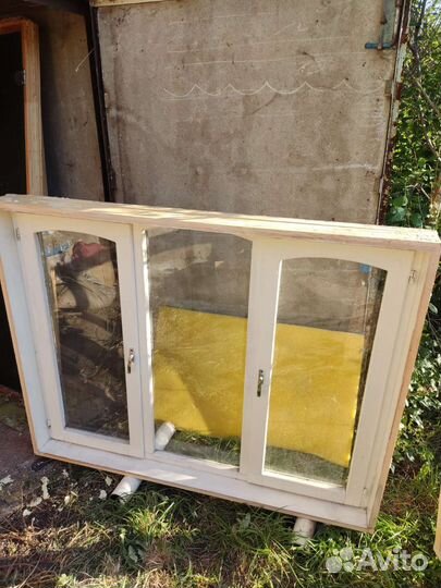 Деревянные окна для бани