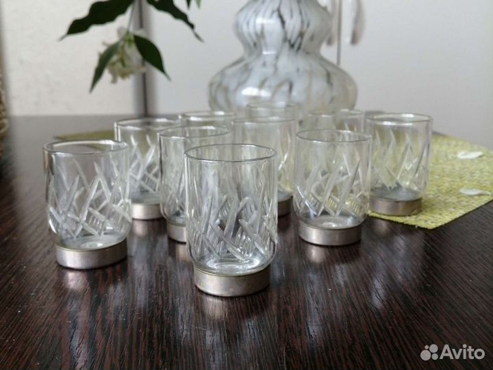 Хрустальные рюмки СССР