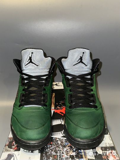 Кроссовки Air Jordan 5 Retro Apple Green оригинал