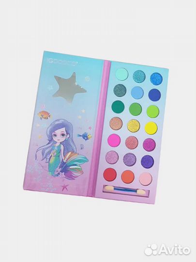 Тени для век и помада детские