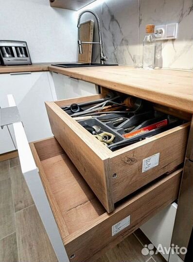 Современная кухня на заказ мдф фасады