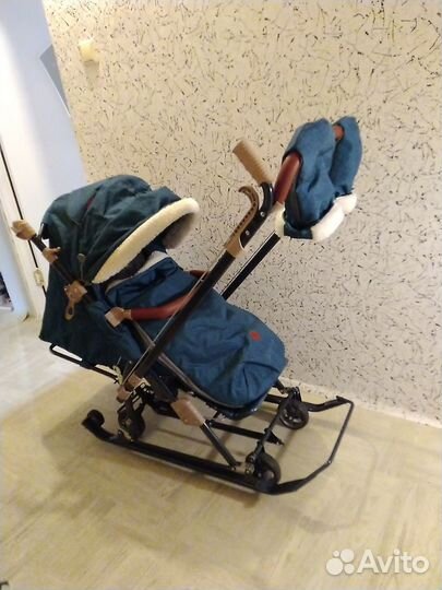 Санки-коляска Ника Детям 7-8К