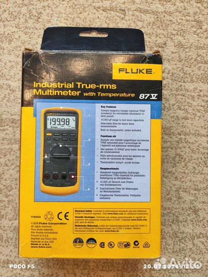 Мультиметр Fluke 87v