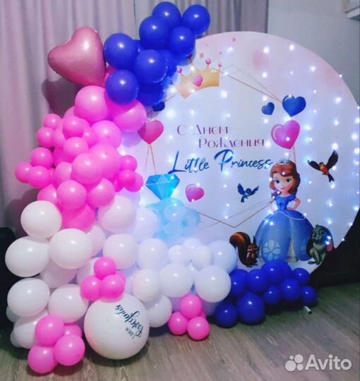 Фотозона с шарами