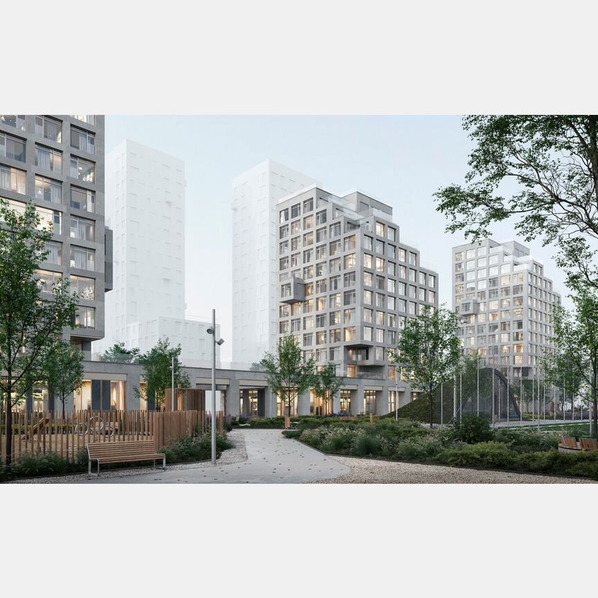 1-к. квартира, 48,4 м², 14/19 эт.