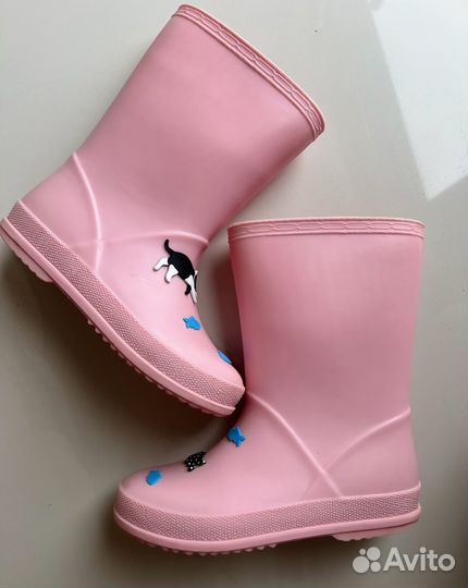 Резиновые сароги для девочки 28 размер
