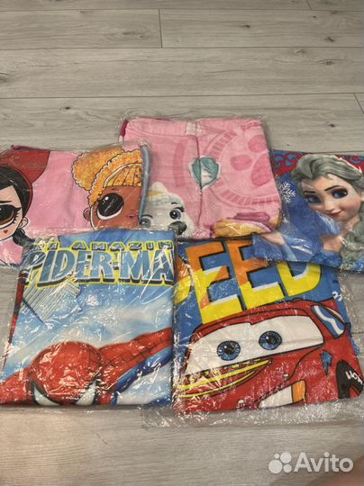 Новые полотенца-пончо для детей