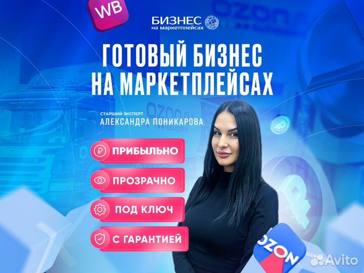 Готовый бизнес на маркетплейсах без рисков