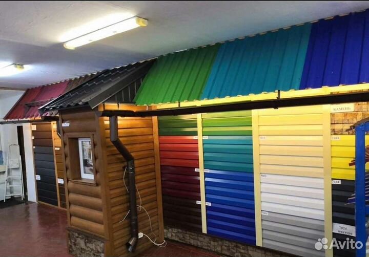 Профлист металлочерепица цинк цветной доставка