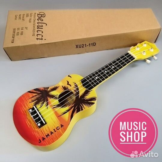 Укулеле новая в коробке