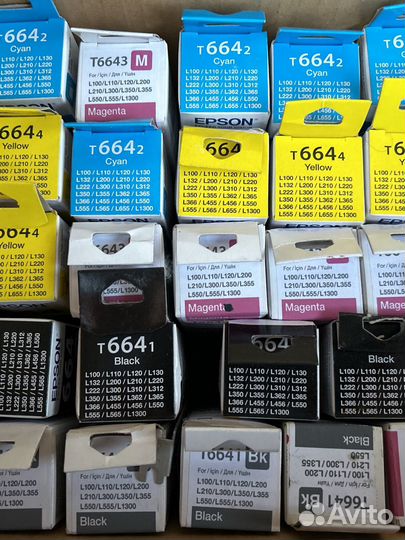 Оригинальные чернила Epson
