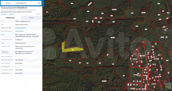 Участок 2,5 га (СНТ, ДНП)