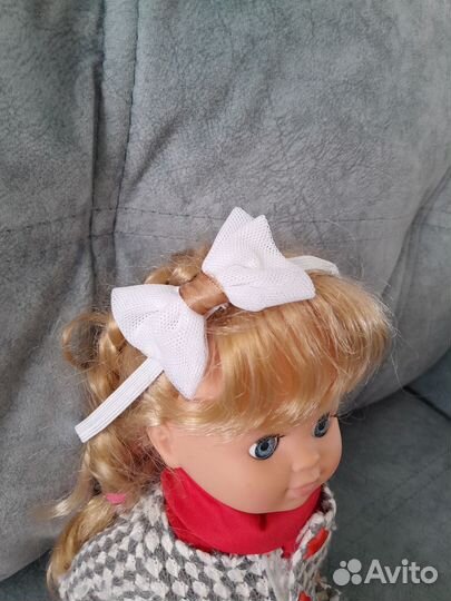 Повязки на голову + брошь бантик