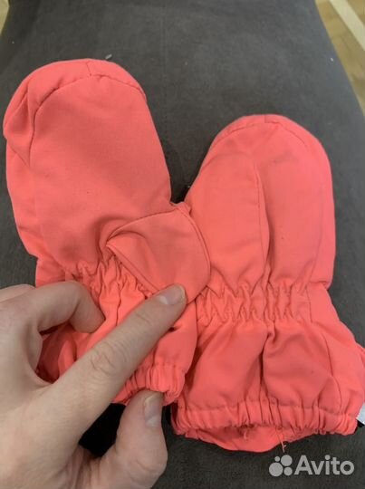 Краги варежки lassie до 3 лет демисезон