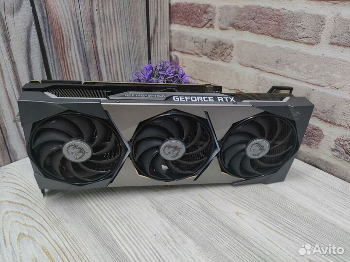 Видеокарта MSI GeForce RTX 3090 suprim X 24G