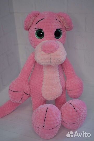 Розовая пантера мягкая игрушка ручной работы