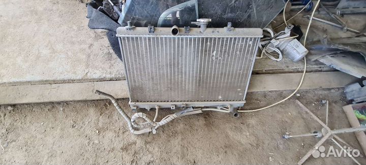 Радиатор охлаждения двс Kia rio 1 киа рио 1